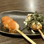 はるじろう - 生つくね(ハバネロ・のりマヨ)