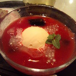 香港甜品店 甜蜜蜜 - 別日に、いちごの美肌スープ