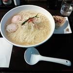 あら炊き塩らぁめん　へしこ焼きおにぎり付き