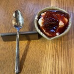 カレーショップ フェンネル - 本日のヨーグルト