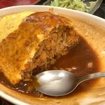 喫茶 軽飲食 清史 - 大大盛断面