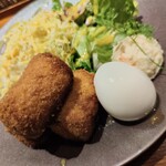 門前洋食 藤屋 - ズワイガニのクリームコロッケ