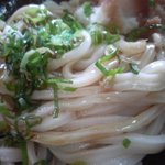 手打うどん長兵衛 - 生醤油うどん（冷）大盛り