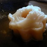 Hare bare - ちくわぶです。実は初めて食べたんですよ。関西では食べたことが無かったんです。初めて食べた感想はもちっとして美味しかったです。