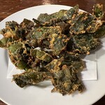 包丁や - わかめ唐揚げ