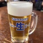 包丁や - サントリー生ビール