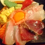 味福 - 並海鮮丼(ご飯大)