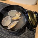 和食 八木や - アサリの吸い物