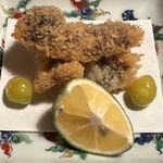 徳ㇵ本也 - 松茸と鱧のフライ