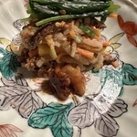 徳ㇵ本也 - 人参、胡瓜、胡桃の胡麻和え