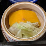 和食 八木や - 南瓜とキャベツの煮物