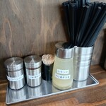 貝ガラ屋 - テーブルセット