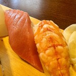 栄寿司 - 中トロ/海老