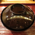 恵比寿　くろいわ - お椀です。