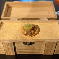 イノベーティブ フレンチ ワタハン - 煙じゃなくてきな粉でホッ(*´∀｀)-３