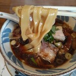 中華そば 鴨福 - 麺リフト ♪