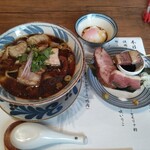 中華そば 鴨福 - 特製中華そば 醤油 1,600円 ♪