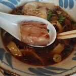 中華そば 鴨福 - イベリコ豚バラ肉(煮豚) ♪