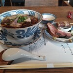 中華そば 鴨福 - 特製中華そば 醤油 1,600円 ♪