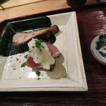 恵比寿　くろいわ - 焼物は鰤の二種焼き。