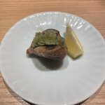 焼うおいし川  六本木凛華楼 - 鮪のミノ