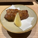 焼うおいし川  六本木凛華楼 - クエの唐揚げ