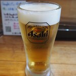 たこ焼きバル徳次郎 - 生ビール