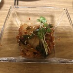 広島お好み焼 鉄板焼 一閃 - キムチ