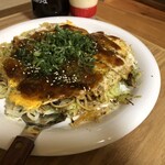 広島お好み焼 鉄板焼 一閃 - 肉玉そば