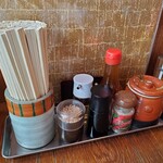 星の浜食堂 - 調味料