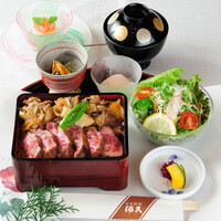 【ランチ】和牛双味重（14時迄）