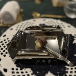 SALONE 2007 - A5サーロインのスピエディーノ 和牛　白トリュフ　じゃがいも SALONE2007のスペシャリテ