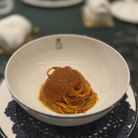 SALONE 2007 - スパゲッティ ポモドーロ ボリュームは20g～お好みの量 8時間以上炒めた香味野菜 60g