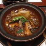 割烹 清風 - 煮物：クジラの鍋