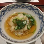 割烹 清風 - お食事：鱧の天茶