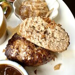 오토노와 카페 - 햄버그 단면