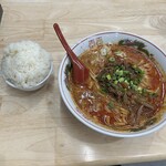 航龍 - 担担麺➕セルフ白ごはん
