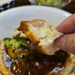 キッチン ブルー グローブ - 再びロールパン