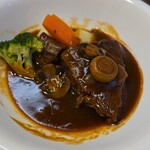 キッチン ブルー グローブ - 大きめなすね肉
