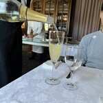 フランス料理グルメ - ノンアルスパークリングワイン