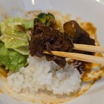 キッチン ブルー グローブ - すね肉