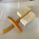 フランス料理グルメ - オレンジピールとギモーヴ