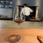 MANO - ドリンク
      ・牛蒡と黒烏龍茶を濃く煮出したものに、そばを合わせて
      ・きびとうで甘味、葛でとろみをつけ
      ・最後に、花山椒をすり潰してかけて