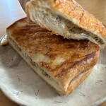やきいも ほりた - グリルドチーズサンド350円