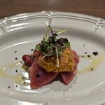 Osteria Falco - ヤイトガツオのカルパッチョ