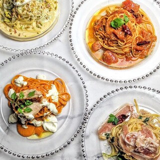 【イタリア産パスタ】自家製ソースとイタリア産パスタ