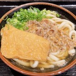 かわち麺蔵 - かすうどん　858円(税込)  ※ほ〜〜ら、ちゃんと、かすうどんでしょ