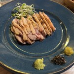 Onder クラフトビールx鴨x燻製 - 鴨肉のタタキ