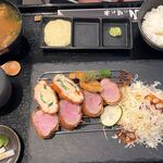 Nの隠れ家 - ヘルシーヒレカツランチ1,540円,Nの隠れ家(愛知県岡崎市)TMGP撮影