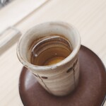 赤坂おぎ乃 - 〆の阿波番茶:デザート時のほうじ茶で使い分ける極み